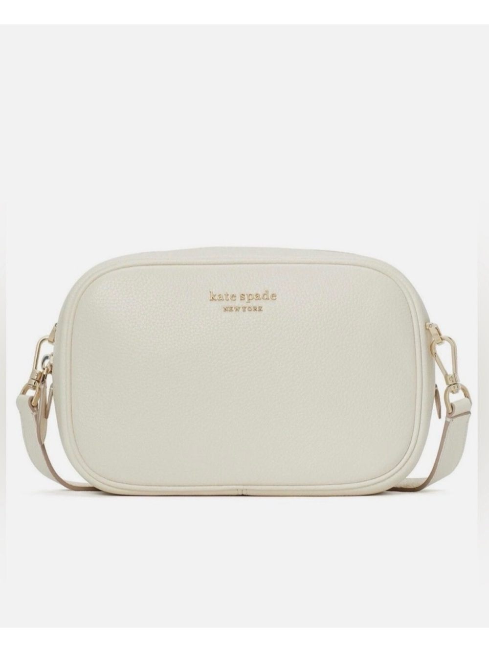 KATE SPADE ♠️ New York 🤍 Astrid 🤍 CREAM MEDIUM CROSSBODY CAMERA BAG 🌟NWT🌟